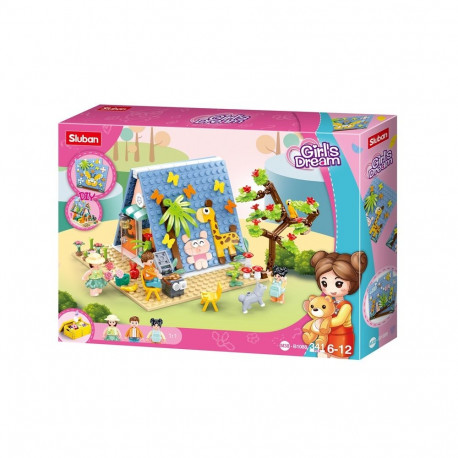TOY CONSTRUCTOR CAMP 341PCS M38-B1088