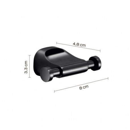 AMALFI HOOK MATT BLACK