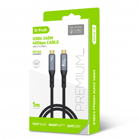 D-Fruit cable USB 4.0 240W 1m (DF142)