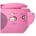 CD-raadio Lenco SCD24PK, roosa