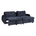 Corner sofa bed CLOUD blue