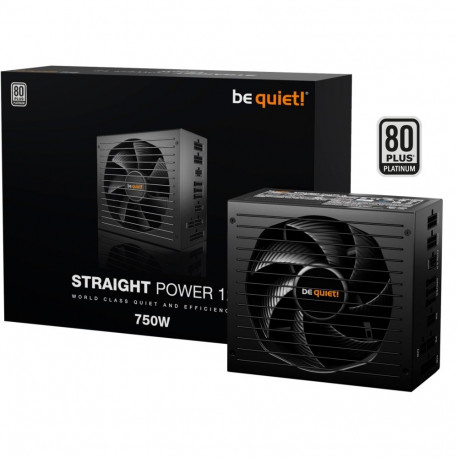 Straight Power 12 Platinum 750W ATX3.1 (schwarz, 1x 12-Pin High Power GPU, 4x PCIe, Kabel-Management