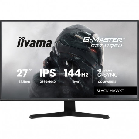 iiyama G-MASTER G2741QSU-B1 arvutimonitor 68,6 cm (27") 2560 x 1440 pikslit must