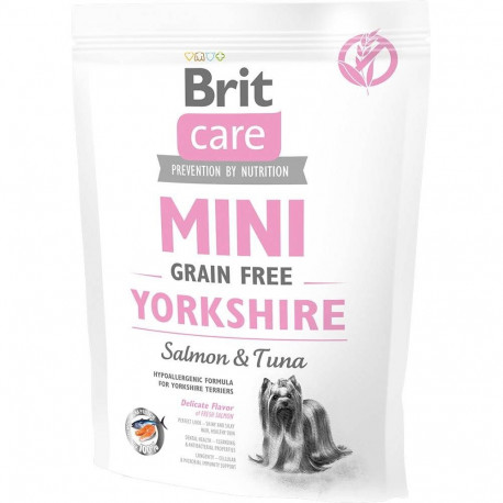 BRIT Care Mini Grain-Free Yorkshire Salmon and tuna - dry dog food - 400g