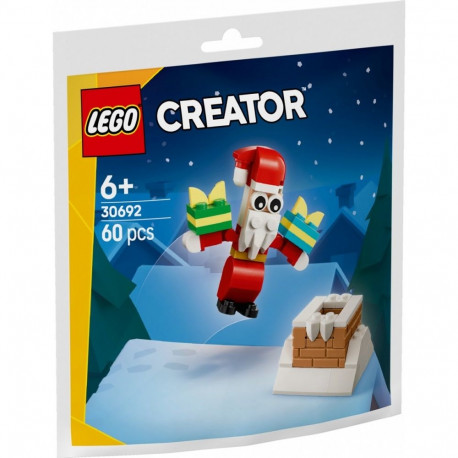 Blocks Creator 30692 Christmas Chimney Fun with Santa