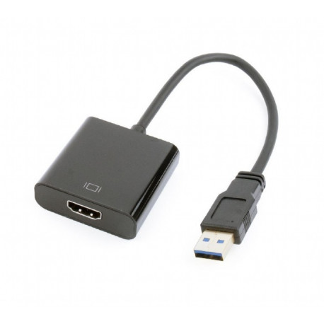 Gembird adapter USB 3.0 - HDMI-A 19pin (F)