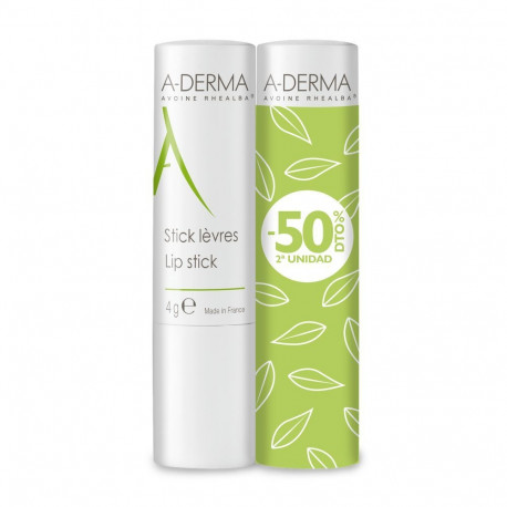 A-DERMA huulepulk 2x4g