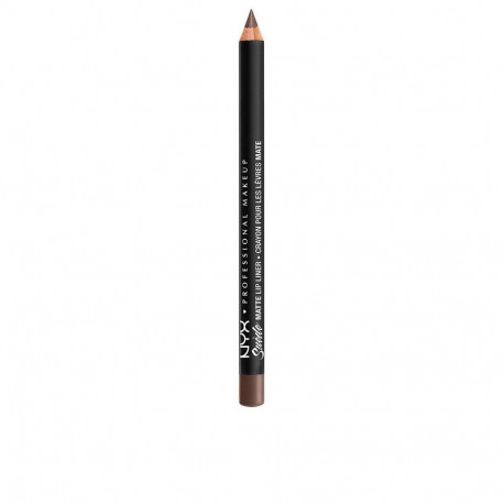 NYX PROFESSIONAL MAKE UP SUEDE matte lip liner #brooklyn thorn