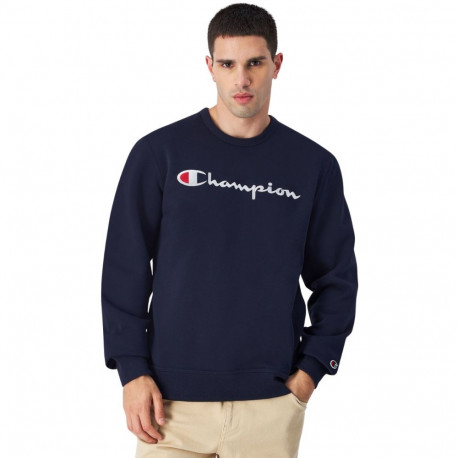 Bluza męska Champion Crewneck granatowa 220254 BS501 S