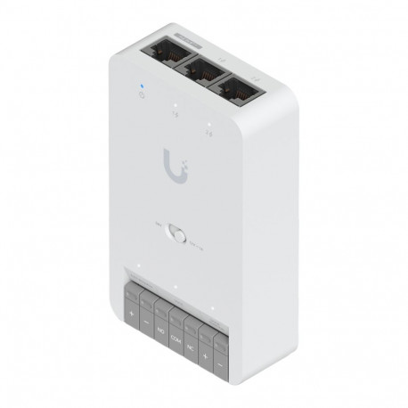 Ubiquiti UA-HUB-DOOR-MINI Compact Access Control Hub for a single door, Connect and power via PoE++