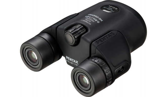 Pentax binokkel Papilio III 6,5x21 WR, must