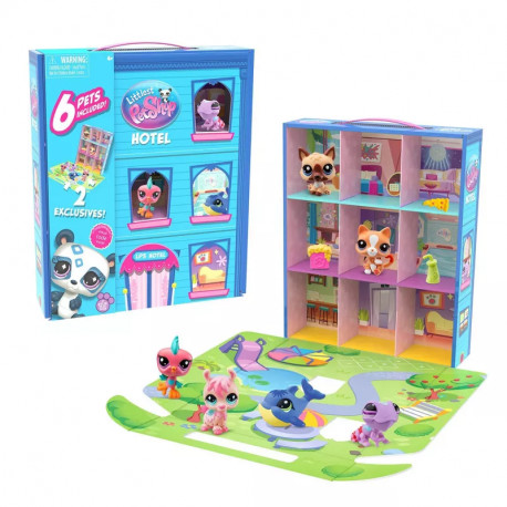Littlest Pet Shop mängukomplekt Playful Pet Hotel Gen 7