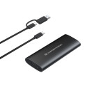 Conceptronic DANTE04B  USB-C M.2 SATA/NVMe SSD-Enclosure