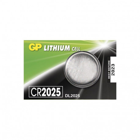 Batteries GP CR2025-C5 3V 5 pcs in a blister