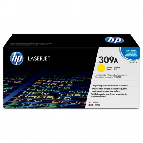 Toner cartridge HP Q2672A yellow (CLJ 3500)