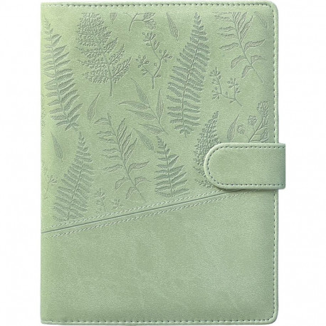 Book calendar Boss Week A5 Universal, spiral binding, FASHION lux cover (OLIVE GREEN) 00073/40431