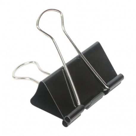 Paper clip 15mm black 12 pcs in a box
