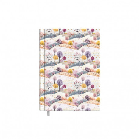 Raamatkalender KANTSLER Disain Päev Worderland, kunstnahast kaantega, päeva sisu 2026a.