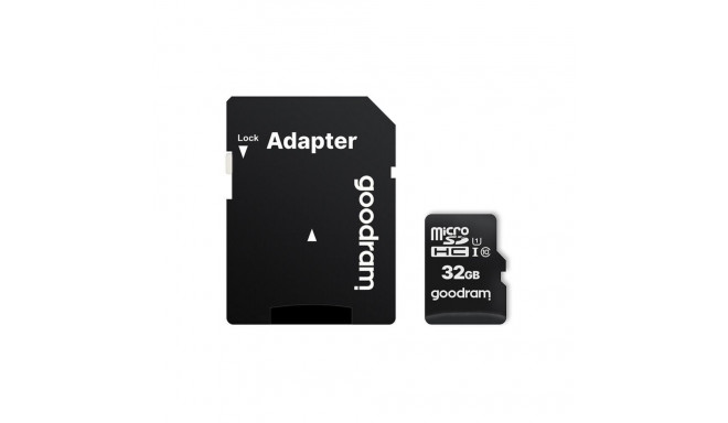 Goodram GOODRAM memory card microSD 32GB 100MB/s class 10 UHS I with adapter SD
