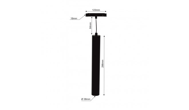 LED LIGHT MODOLED 7W 630LM MLP1052M BL