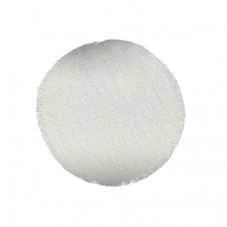 PLACEMAT NATURAL WHITE D38CM