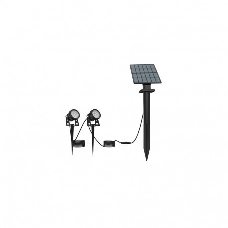 LAMP SOLAR SPOTLIGHT SPIKY 10LED