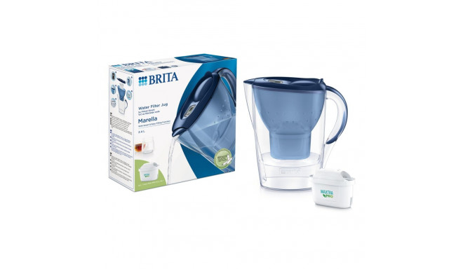 FILTERING JUG BRITA MARELA 2.4L BLUE