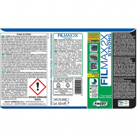 FILMAX2XSTRONG kontsentraat 2/1 pudel 500ml