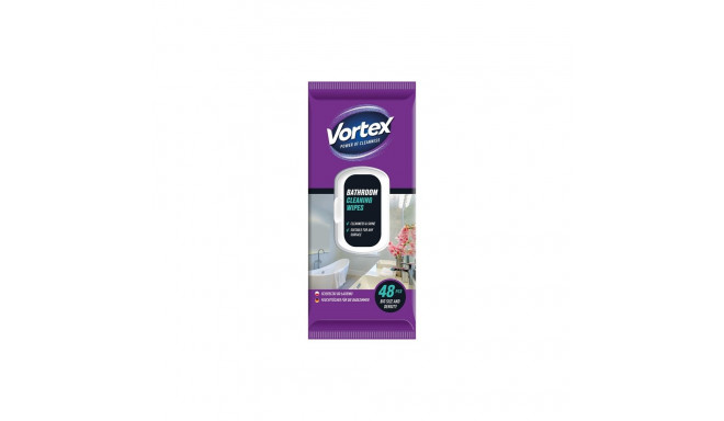 WET VIPES VORTEXFOR BATHROOM 48PCS