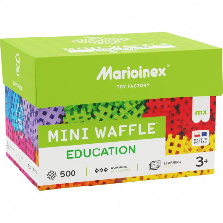 Marioinex Mini waffle 500-osaline haridusmänguasi