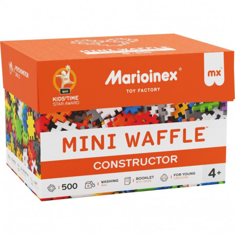 Marioinex Waffle mini klotsid 500 tk konstruktor karbis (902288)