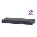 ATEN 8-port OverNet Cat5 KVM PS/2+USB, OSD, rack, SUN, PON, VNC