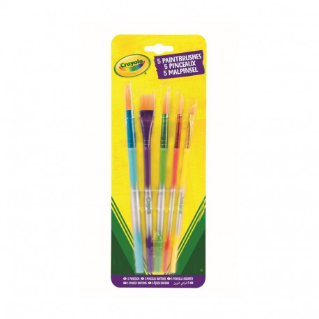 CRAYOLA Paint brushes, 5 pcs