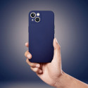 SOFT case for IPHONE 15 Pro dark blue