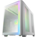 Fortron FSP M580-WA , Tower case (white, Tempered Glass x 2)
