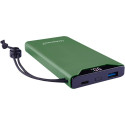 Intenso Powerbank F10000 Green (green, 10,000 mAh, PD 3.0, Quick Charge 3.0)
