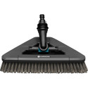 GARDENA Cleansystem handle brush soft flex, washing brush (grey, 360 swivel joint)