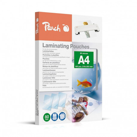Peach lamineerimistarvik 80mic DINA4 100tk