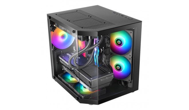 Mars Gaming MC-3TLITE Mini Tower Black