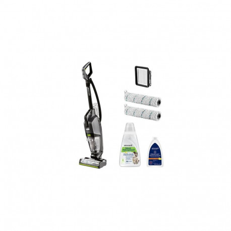 Bissell CrossWave Hydrosteam Pet Pro Upright vacuum AC Dry&amp;wet Bagless 0 L 1100 W Black, Sil