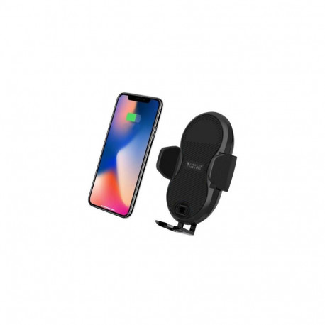 Techly Qi Wireless car charger with sucker with automatic adjustment