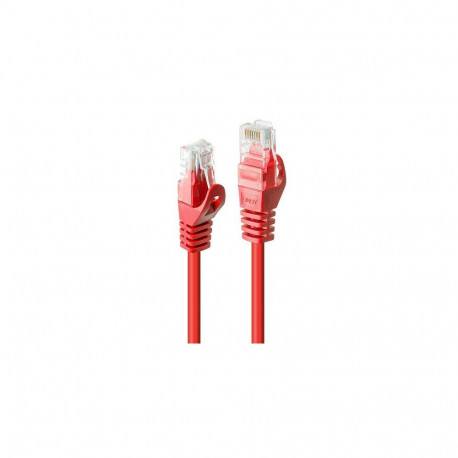 Lindy 48184 networking cable Red 3 m Cat6 U/UTP (UTP)