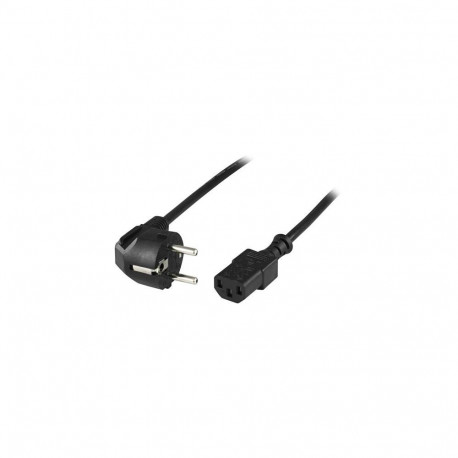 Deltaco DEL-111A power cable Black 10 m CEE7/7 IEC C13
