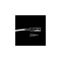 Lindy 2m Cat.6A S/FTP Locking Network Cable, Grey