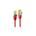 Lindy 47291 networking cable Red 0.5 m Cat7 S/FTP (S-STP)