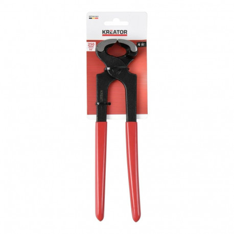 Carpenter Pincers 250mm KREATOR KRTH61603 23mm working width, 20mm jaw depth
