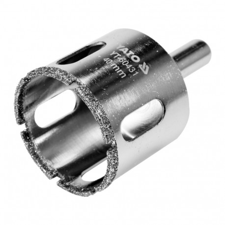Yato Diamond tile drill bit YT-60431, 40mm, 500 rpm, dry and wet cutting, stoneware and ceramics, ni