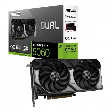 Graphics card Dual GeForce RTX 5060 8GB GDDR7 OC 128BIT HDMI/3DP