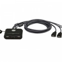 2-port USB VGA FHD HDMI KVM Switch