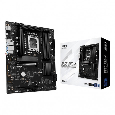 Mainboard|ASROCK|Intel B860 Express|LGA1851|ATX|Memory DDR5|Memory slots 4|1xHDMI|1xDisplayPort|1xAu
